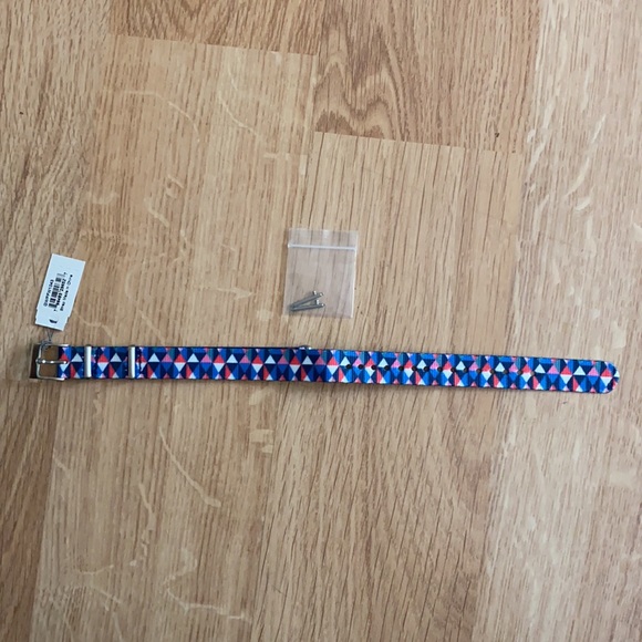 Fossil Multi-Color Nylon Watch Band-14mm - Picture 2 of 3